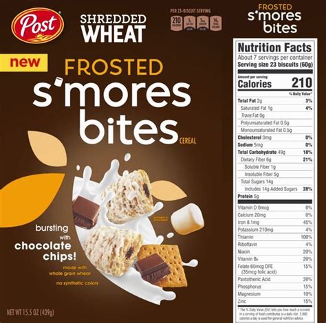 Frosted Shredded Wheat Nutrition Label | All You Can Eat