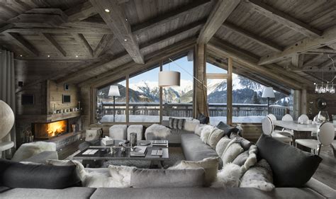 les 3chalets-courchevel.com | Décoration intérieure chalet, Chalet contemporain, Décoration ...