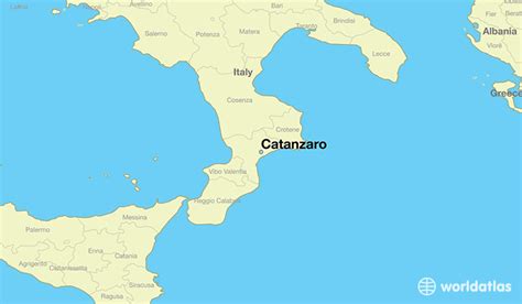 Where is Catanzaro, Italy? / Catanzaro, Calabria Map - WorldAtlas.com