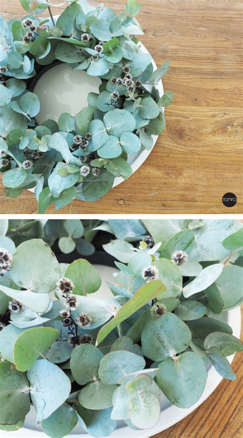 DIY Eucalyptus Wreath | TOMFO