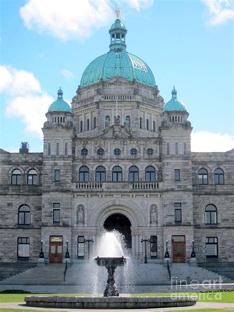 Legislative Assembly of British Columbia Photograph by Lena Photo Art