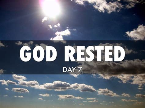 God Rested