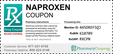 Naproxen Coupon - Pharmacy Discounts Up To 80%