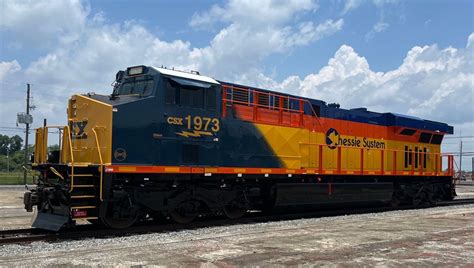 CSX Debuts Chessie System Heritage Locomotive Trains