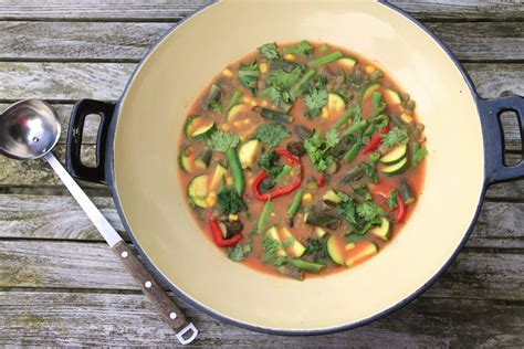 One-Pot Vegetable Pulse Soup with a Tangy Tomato-Lime Broth - Hip & Healthy