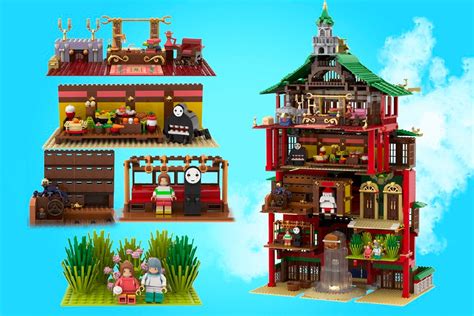 Studio Ghibli creates "Spirited Away" Bathhouse Lego set for LEGO IDEAS ...