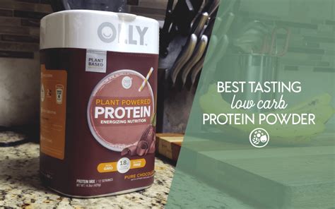 The Best Tasting Low Carb Protein Powder, and It's Vegan!