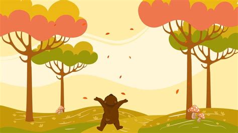 Autumn Wallpaper Desktop Cartoon