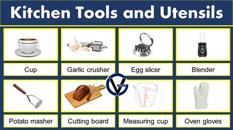 Small Kitchen Tools List, Uses and Pictures - GrammarVocab