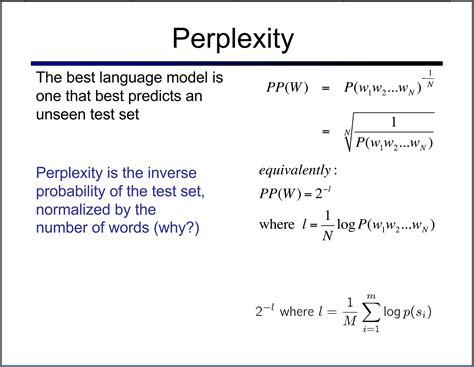 Perplexity Intuition (and Derivation) – Towards Data Science