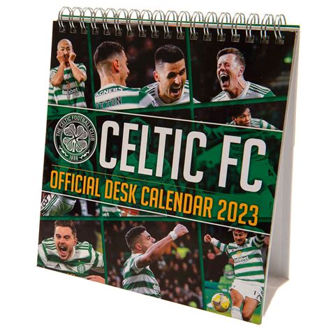 Celtic 2023 Official Desk Calendar