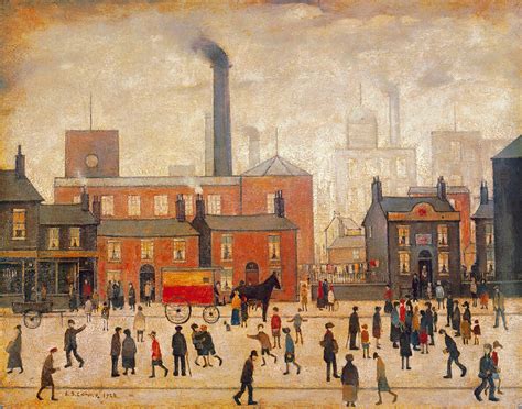 Coming Home from the Mill Art Print by L.S. Lowry | King & McGaw