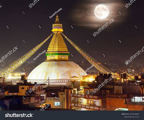 209 Boudhanath Stupa Night View Images, Stock Photos & Vectors | Shutterstock