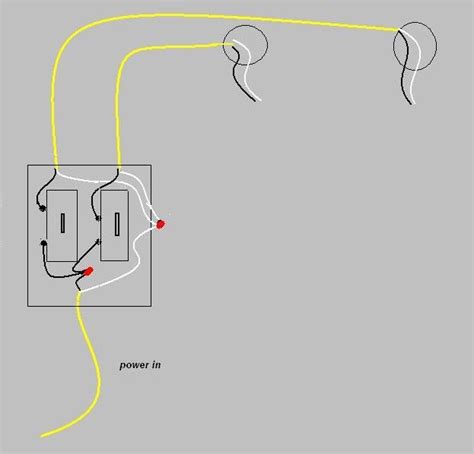 wiring - How can I convert two recessed lights on a single pole switch to two separate lights ...