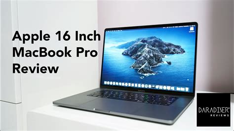 Apple 16 Inch MacBook Pro (A2141) 2020 Review | DARADISER ® - YouTube