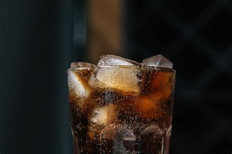 Glass of Soda With Ice Cubes · Free Stock Photo