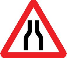 Which sign means the end of a dual carriageway? - Theory Test