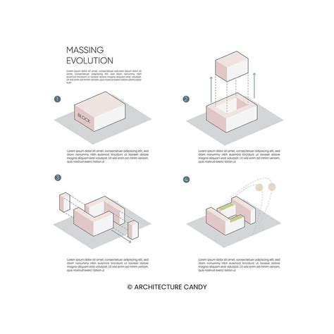 Massing Evolution Diagram • Software: Adobe Illustrator . . . Adobe Illustrator Workshop for ...