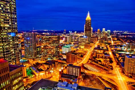 Atlanta Skyline Photography at Night | Atlanta Photographer Chris Hamilton