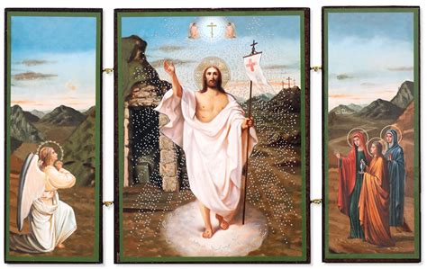 Resurrection of Christ Triptych > Icons