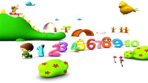 Sayım Şarkısı Charlie & the Numbers ile 1'den 10'a kadar sayılarla tanışın, BabyTV Türkçe - YouTube