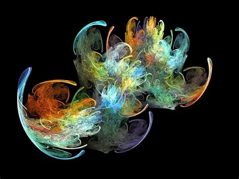 Abstract Fractal Coral Reef » Wallpaper HD | Fraktal kunst, Generative ...