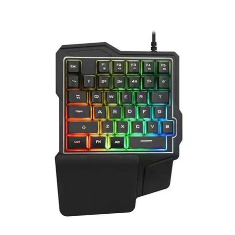 One Hand Mechanical Gaming Keyboard Half Keyboard Small Gaming ...