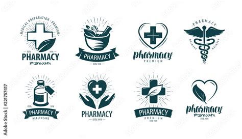 Pharmacy Symbol Vector 3D