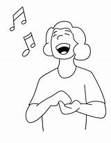 Sing A Song Together Coloring Page Supercoloring Com  Vrogueco sketch template
