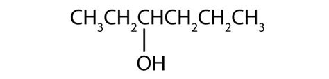 Hexanol Structure