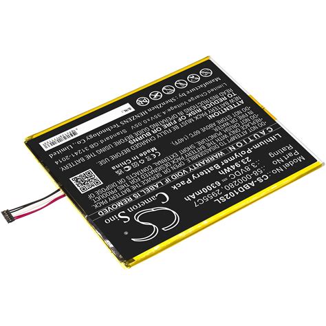 Amazon Kindle Fire HD 10.1 9th M2V3R5 Replacement Battery: BatteryClerk.com