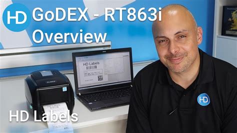 GoDEX RT863i Thermal Label Printer - Overview | HD Labels - YouTube