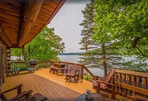 13 Lake George Cabins for Rent: Lakefront Log Cabins + Cottages in NY