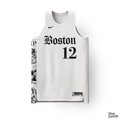 Meet the Celtics fan who designs a new jersey after every win