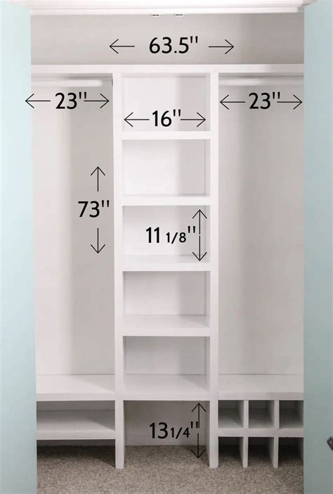 Closet Diy Dimensions | Dandk Organizer