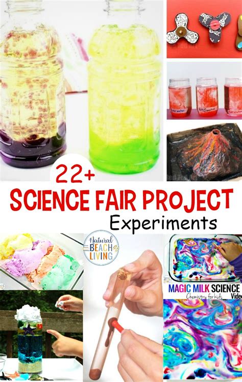 25+ Science Fair Project Ideas - Science Experiments for Kids - Natural ...