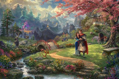 37 Disney Paintings By Thomas Kinkade That Look Even Better Than The ...