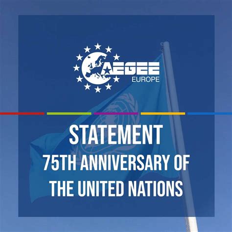 Statement on 75th Anniversary of the United Nations – AEGEE-Europe