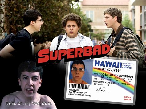 Mclovin Fake ID Mclovin License Superbad Mclovin - Etsy Australia