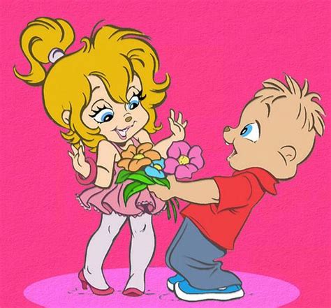 Alvin Giving Brittany Flowers | I'm sure Brittany's thrilled… | Flickr Cartoon Characters, Mario ...