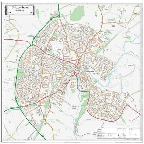 Chippenham Street Map 2023