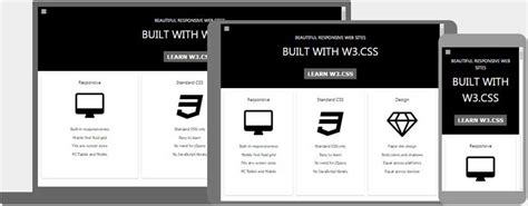 W3.CSS Templates