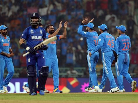 India vs England, Cricket World Cup 2023: India Continue Unbeaten Run, Crush England By 100 Runs ...