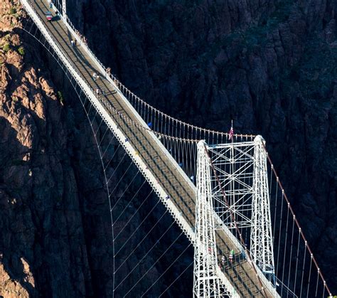 Highest Suspension Bridge in the U.S. - Attractions in Colorado