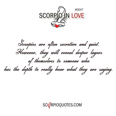 Scorpio in Love #0047 | Scorpio Quotes