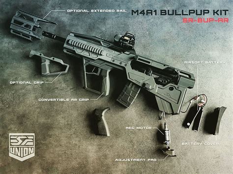 SRU PRECISION | AR-15 BULLPUP CHASSIS | SARB-15