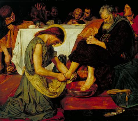 'Jesus Washing Peter’s Feet', Ford Madox Brown | Tate