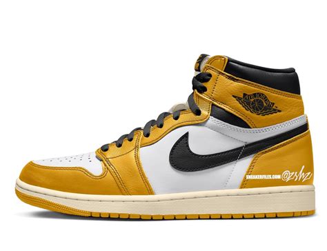 Air Jordan 1 High OG Yellow Ochre DZ5485-701 Release Date | SneakerFiles