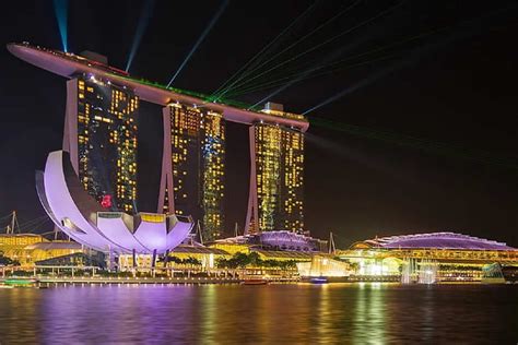 The Skyline of Singapore Features one of the most interesting hotels In ...