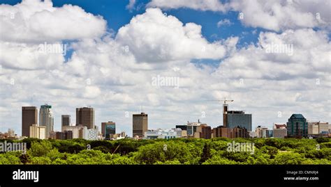 Downtown skyline, Winnipeg, Manitoba Stock Photo - Alamy